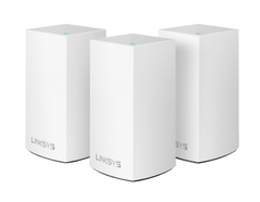 Бездротовий маршрутизатор (роутер) Linksys Velop Whole Home Intelligent Mesh WiFi System 3-pack (WHW0103)