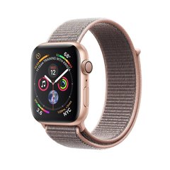 Смарт-годинник Apple Watch Series 4 GPS 44mm Gold Alum. w. Pink Sand Sport l. Gold Alum. (MU6G2)